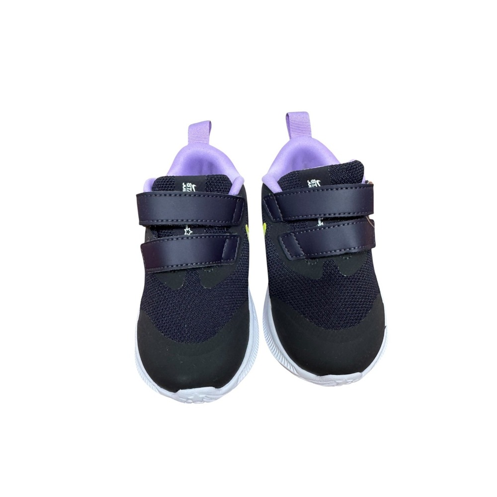 Nike Star Runner Size 6C Black Lilac Sneakers NEW Girls shoes Da2778-500
